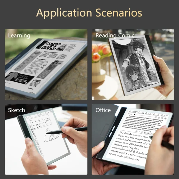 Bigme B751 ebook reader, 7‘’ e-ink screen electronic book, 300PPI, Android 11 open system, 4+64GB, reading tablet w/ Google Play - Image 6